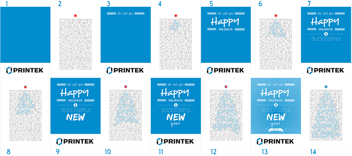 Karten-Design von Tomi and Edó für Printek, LLC | Design #5144718