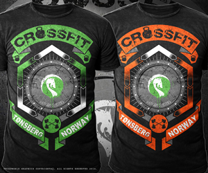 T-Shirt-Design von Aurelio III für CrossFit T?nsberg AS | Design: #5161120