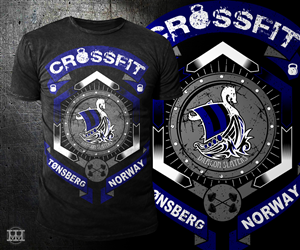 T-Shirt-Design von Aurelio III für CrossFit T?nsberg AS | Design: #5184251