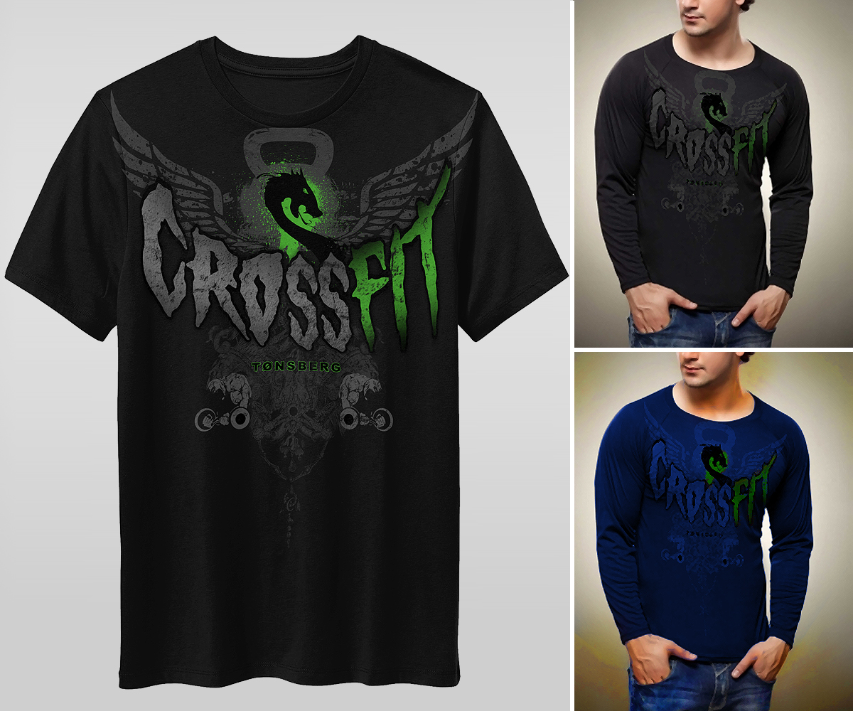 T-shirt Design by Sahib_Creation for CrossFit T?nsberg AS | Design #5175108