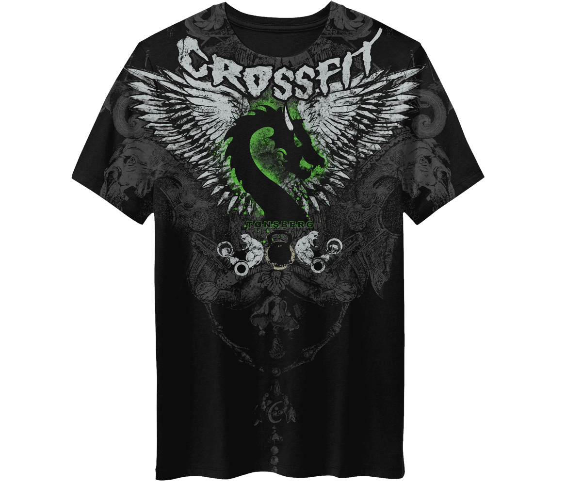 T-Shirt-Design von Sahib_Creation für CrossFit T?nsberg AS | Design #5214462
