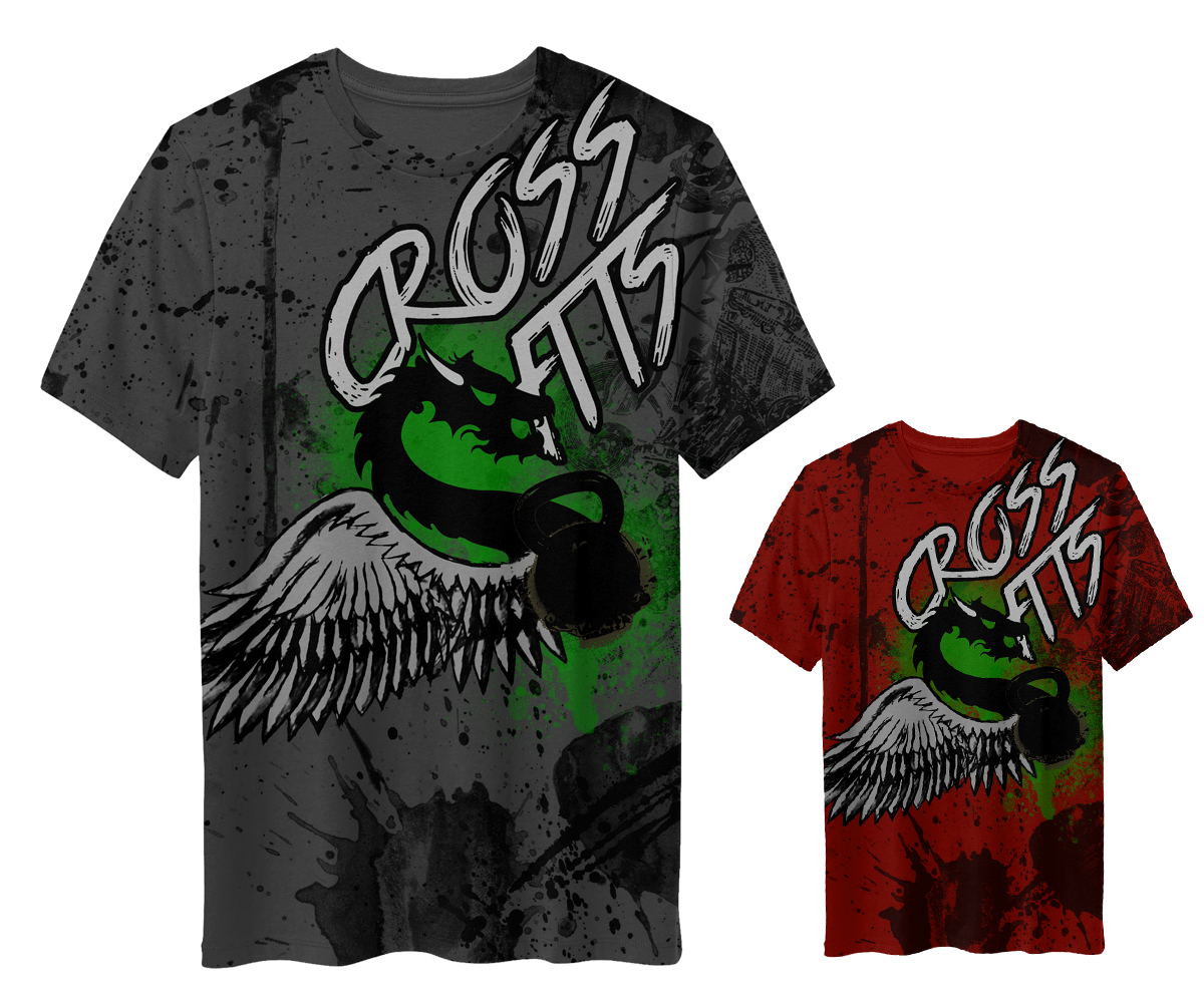 T-shirt Design by Sahib_Creation for CrossFit T?nsberg AS | Design #5215135
