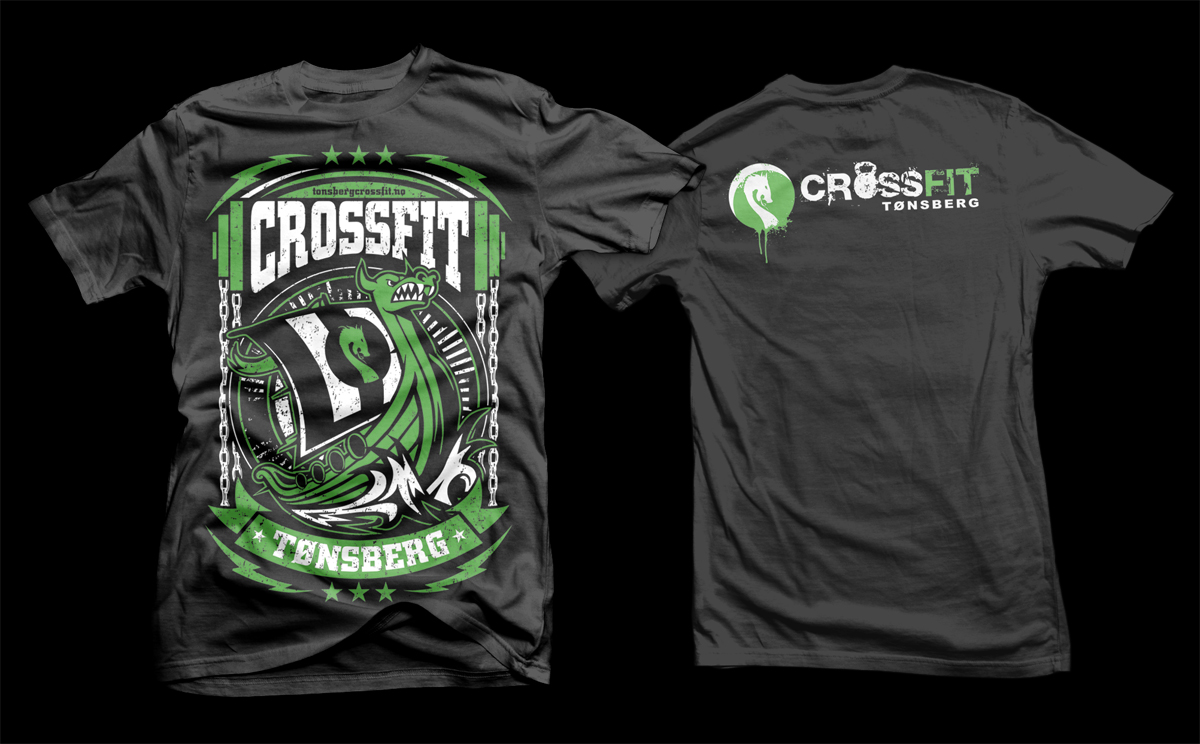 Diseño de Camiseta por D'Mono para CrossFit T?nsberg AS | Diseño #5188399