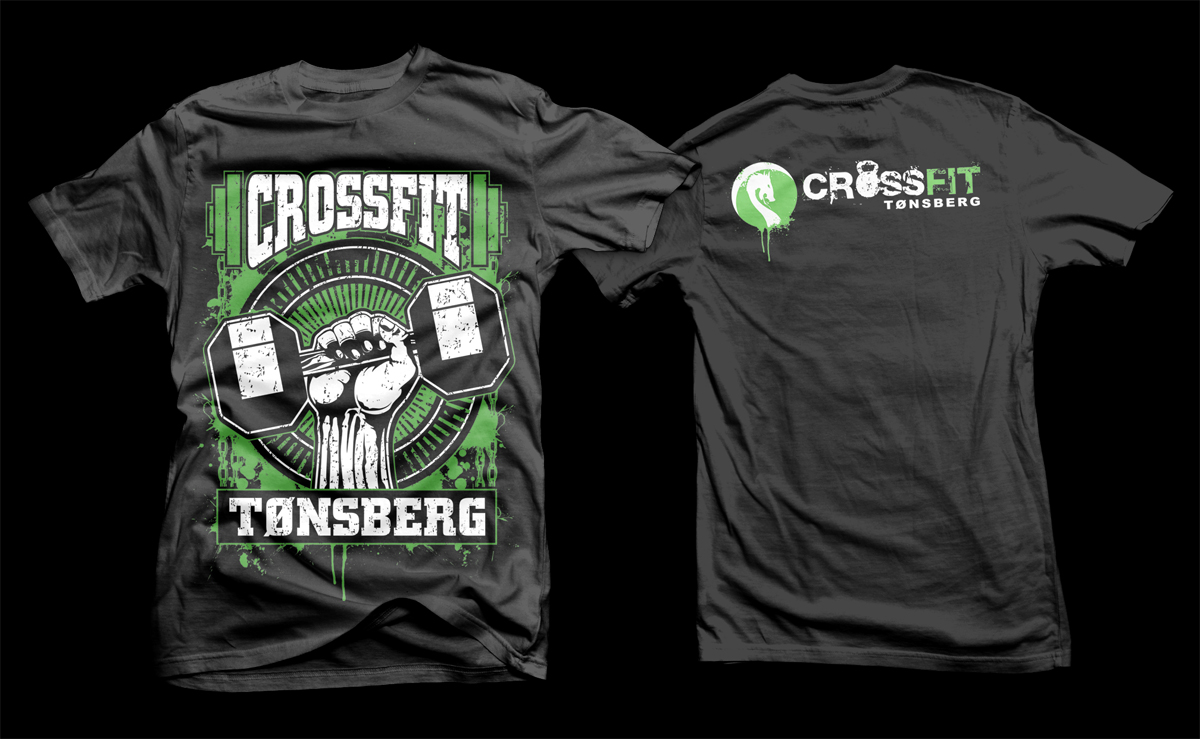 T-shirt Design by D'Mono for CrossFit T?nsberg AS | Design #5194505