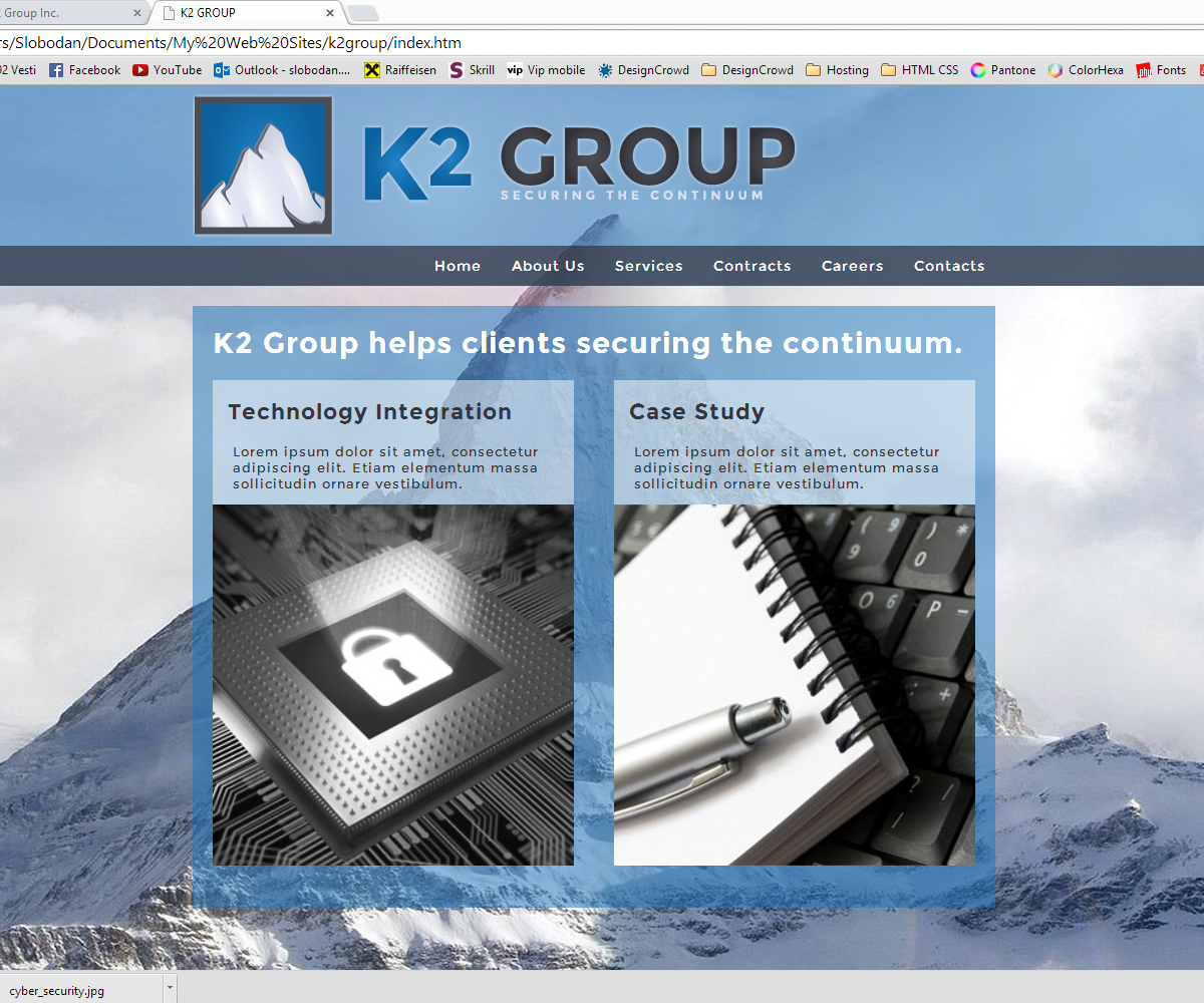 Web Design par Slobodan Cagic pour ce projet | Design #5151619