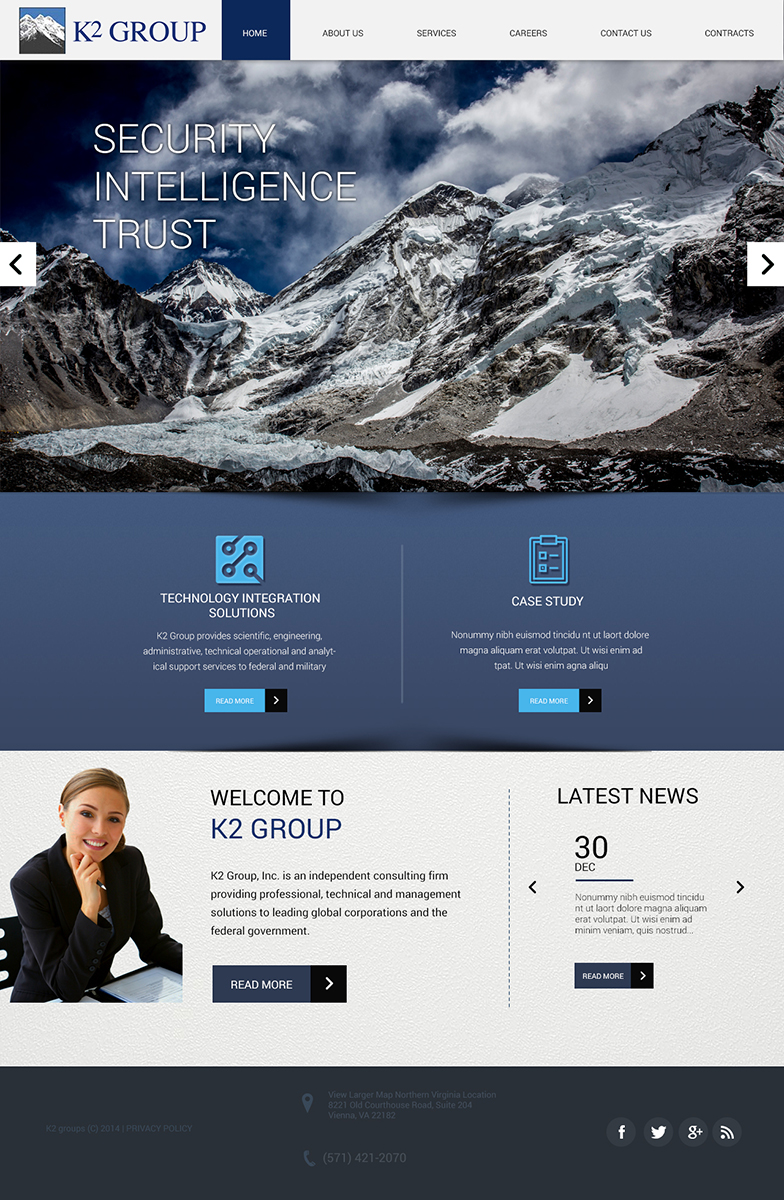 Web Design by Karthik_Designer for this project | Design #5181795
