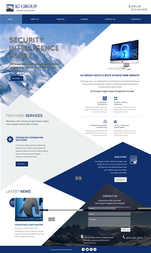 Web Design by Karthik_Designer for this project | Design: #5192104