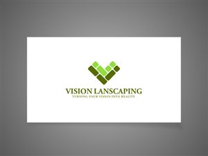 vision landscaping - turning your vision into reality | Logo Design by ariana ariana