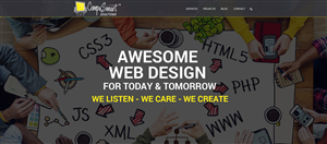 Info graphics for our Software, Webdesign, and IT Consulting page