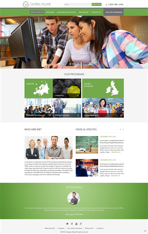 Web Design par pb pour ce projet | Design : #5150775