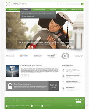 Web Design par pb pour ce projet | Design : #5150778