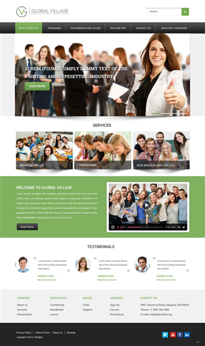 Web Design par pb pour ce projet | Design : #5155135