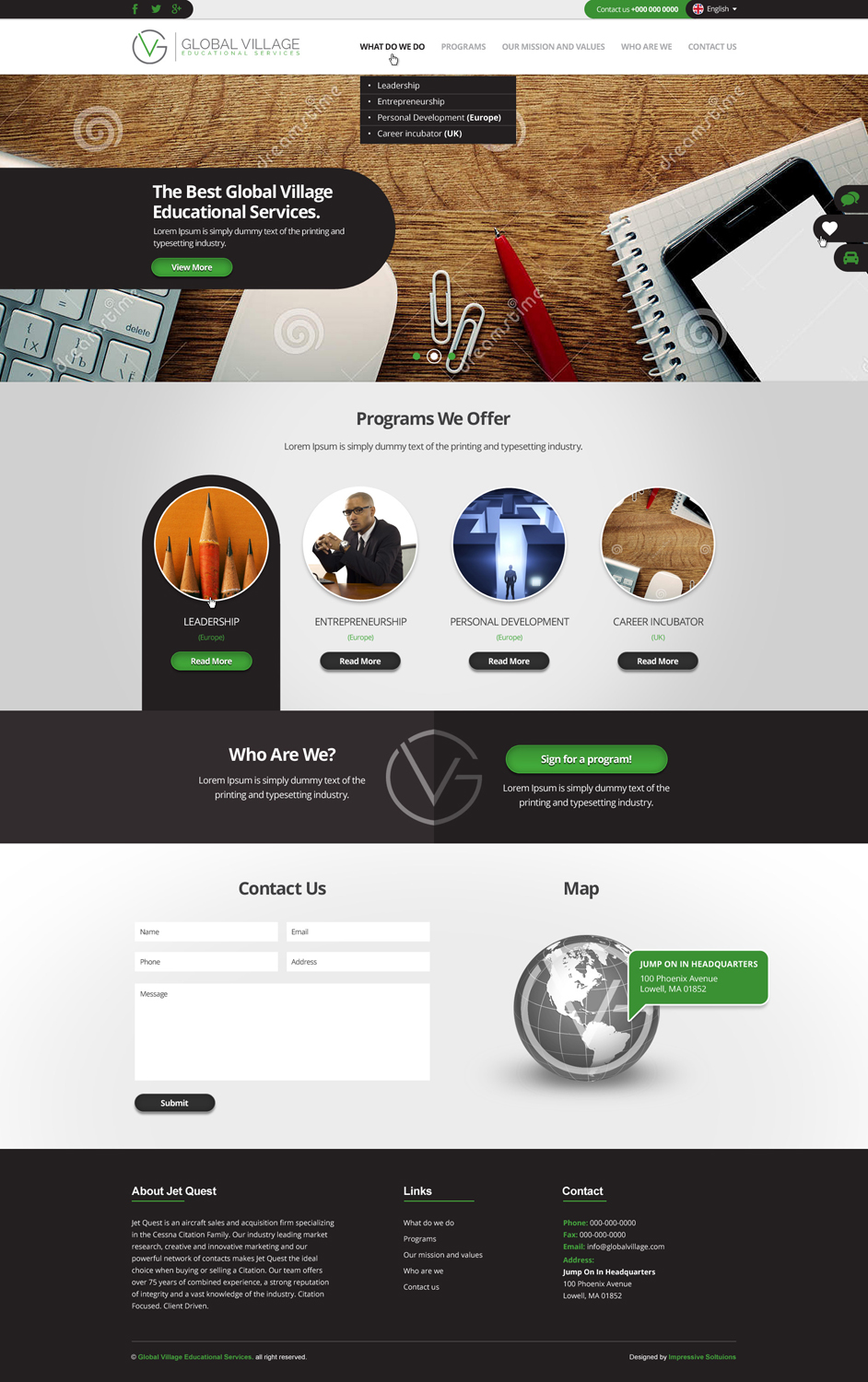 Web Design by Impressive Solutions for this project | Design #5147900