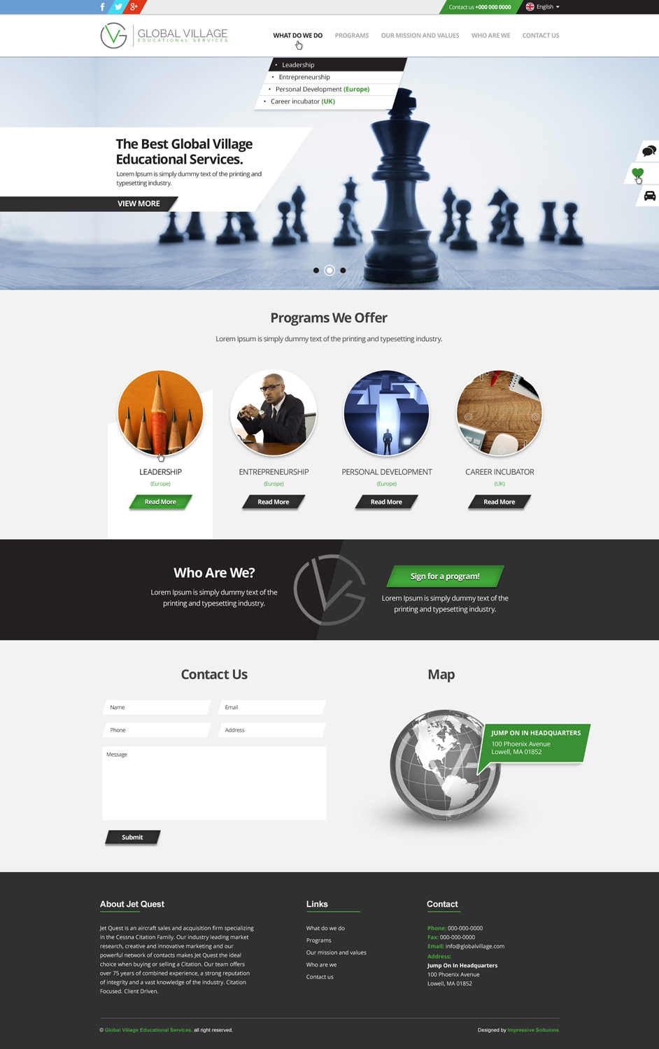 Web Design by Impressive Solutions for this project | Design #5147914