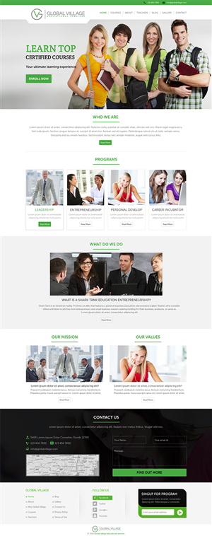 Web Design by Creative Usha for this project | Design #5171801