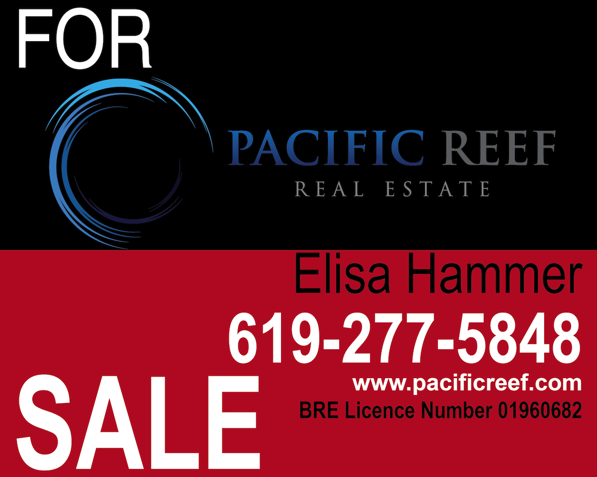 Signage Design by Chandra for Pacific Reef Real Estate | Design #5166014
