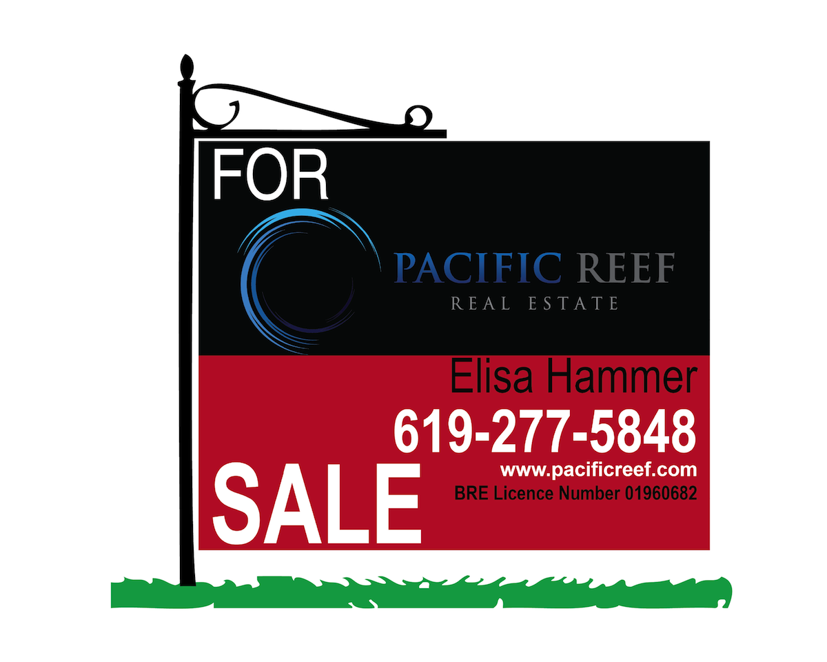 Signage Design by Chandra for Pacific Reef Real Estate | Design #5166018