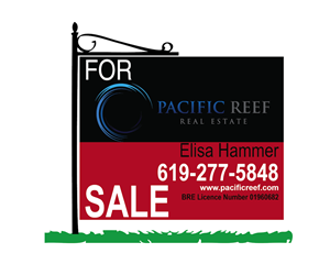 Diseño de Señalética por Chandra para Pacific Reef Real Estate | Diseño: #5166018