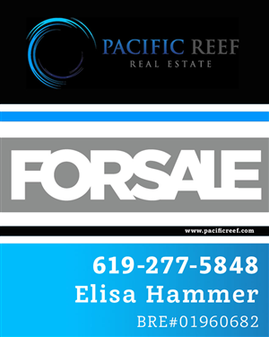 Signage Design by pixelbox for Pacific Reef Real Estate | Design #5171843