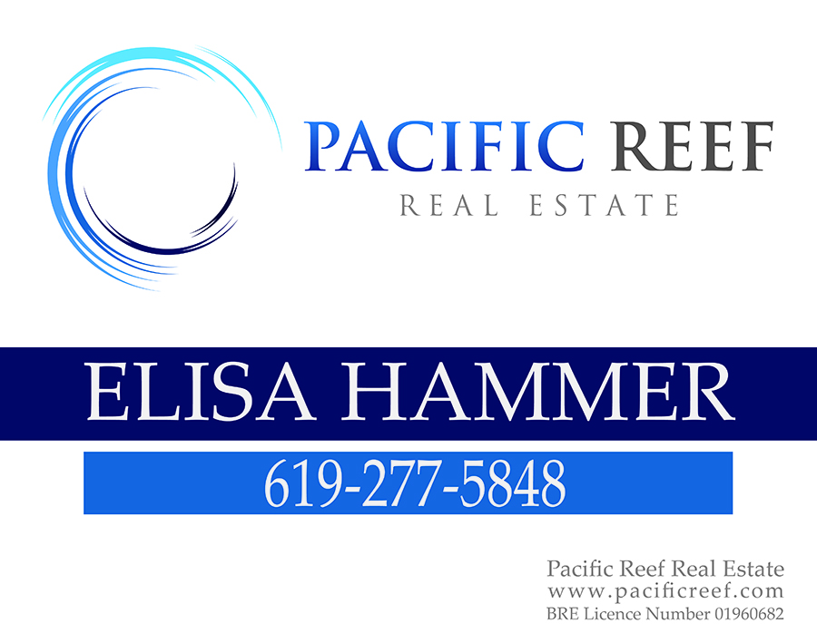 Signage Design by RandY Designs for Pacific Reef Real Estate | Design #5162577