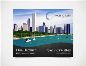 Diseño de Señalética por foxwolf para Pacific Reef Real Estate | Diseño: #5179429