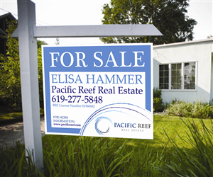 Signage Design by BMF Design for Pacific Reef Real Estate | Design #5233806