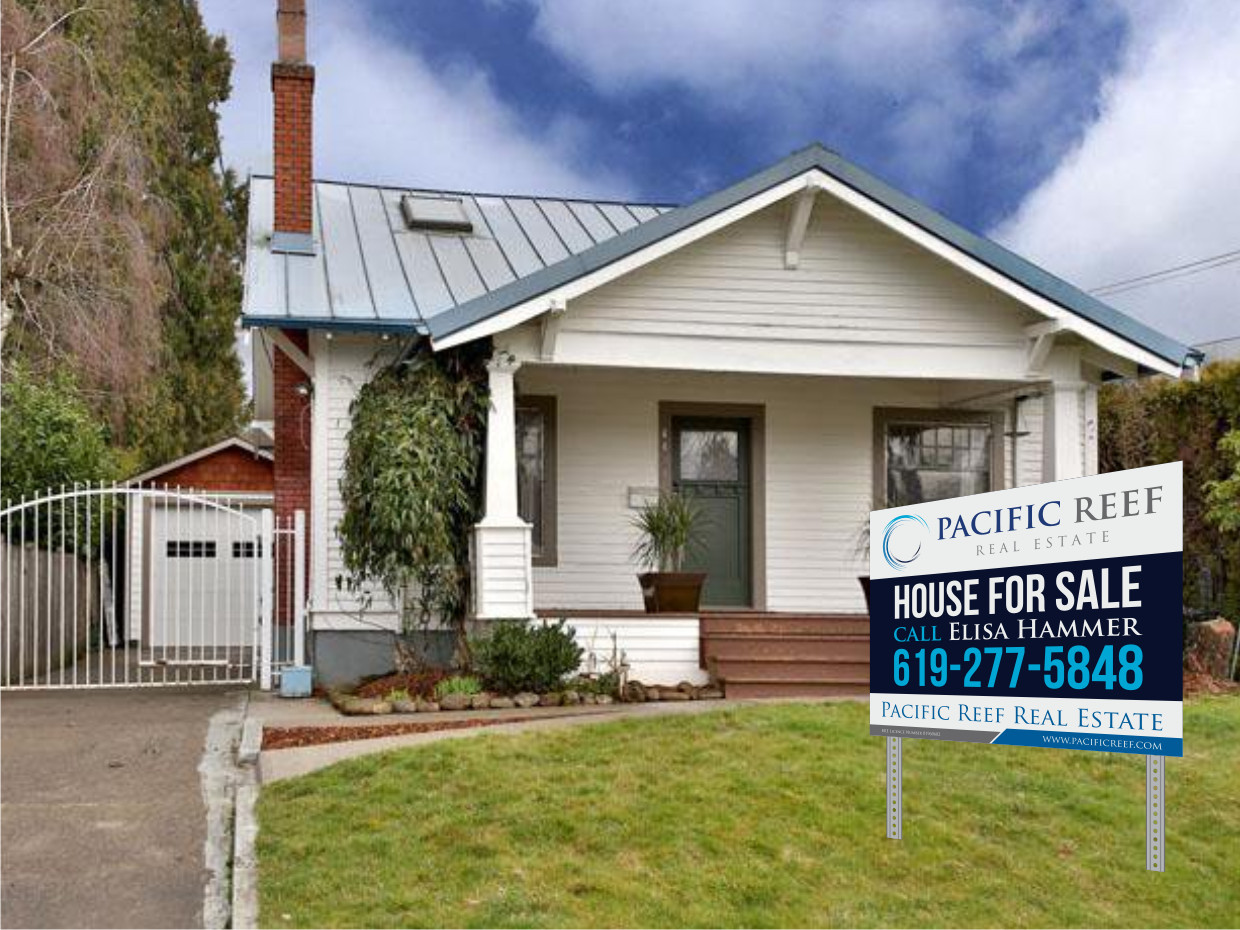 Signage Design by Atvento Graphics for Pacific Reef Real Estate | Design #5149345