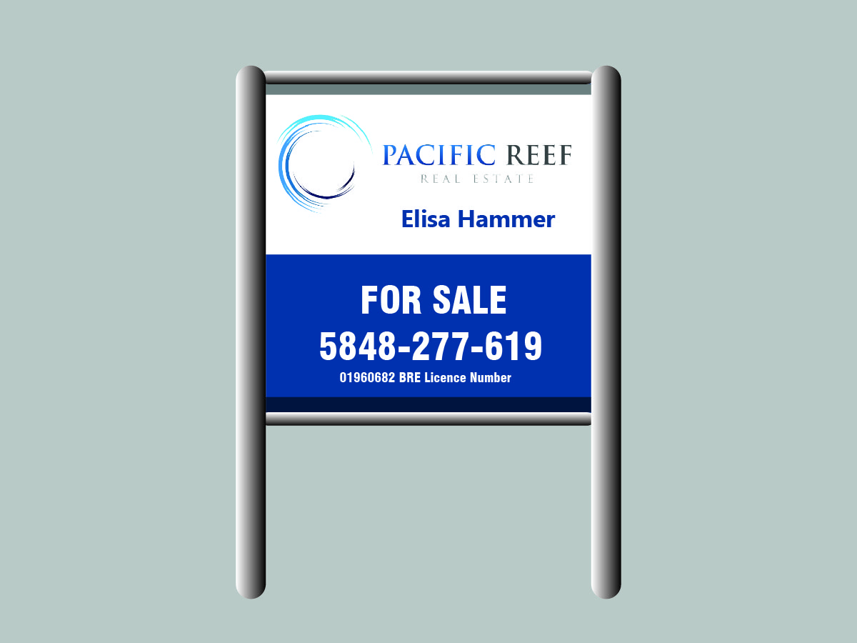 Design de Panneau par ramzan pour Pacific Reef Real Estate | Design #5148661