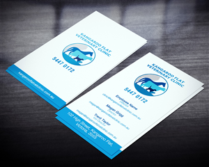 veterinary business cards