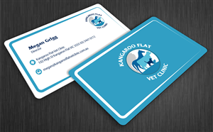 Business cards for veterinary clinic | Business Card Design by Vicez