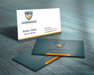 Command Security Services | Business Card Design by HYPdesign