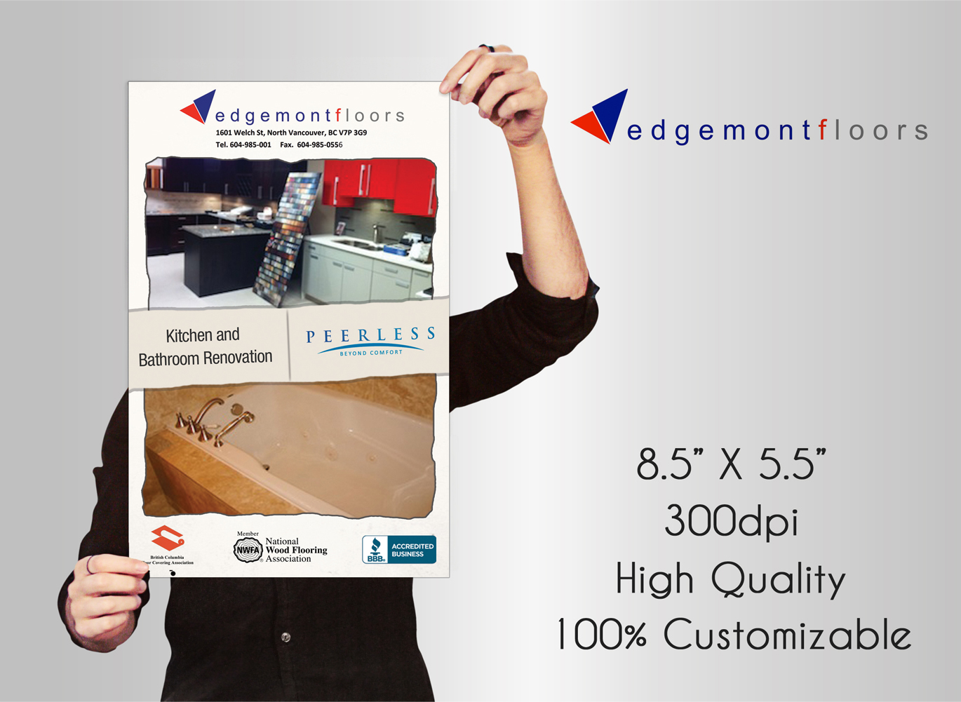 Flyer Design by Creative Chamber for Edgemont Floors | Design #1494677