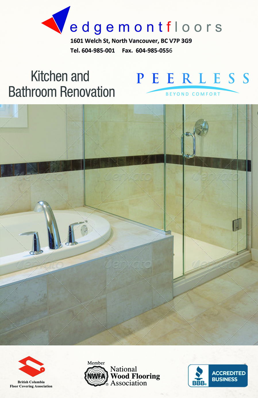 Flyer Design by Creative Chamber for Edgemont Floors | Design #1508340