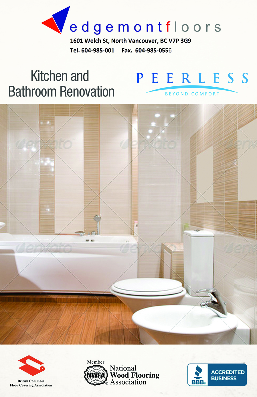 Flyer Design by Creative Chamber for Edgemont Floors | Design #1508347