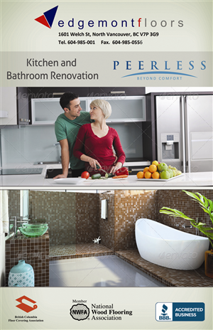 Diseño de Flyer por Creative Chamber para Edgemont Floors | Diseño: #1520023