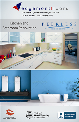 Diseño de Flyer por Creative Chamber para Edgemont Floors | Diseño: #1520027
