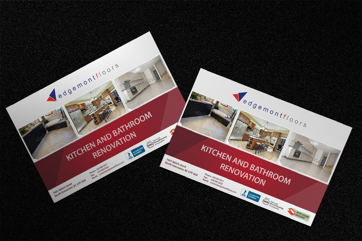 Flyer Design by V.George for Edgemont Floors | Design #1507121