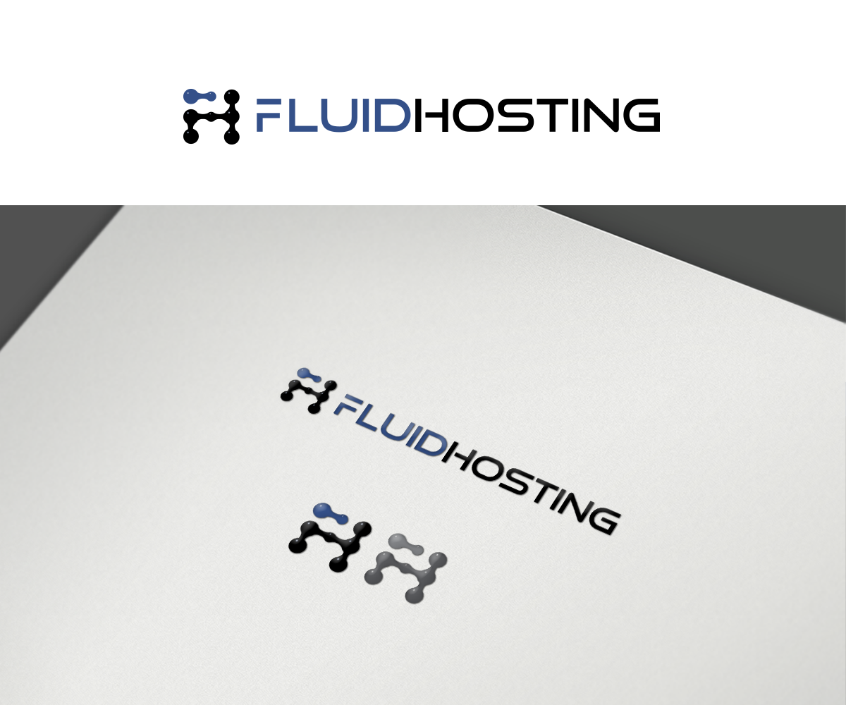 Logo-Design von elevenz für Fluid Hosting LLC | Design #1456519