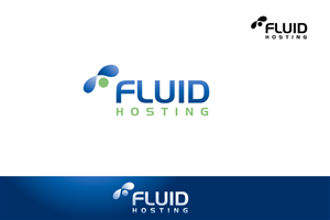 Diseño de Logo por spontaneous para Fluid Hosting LLC | Diseño: #1457294