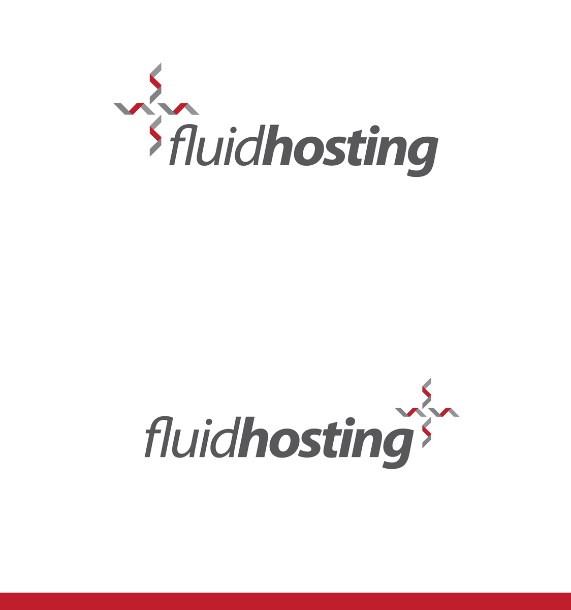 Logo Design by JoyDesigns for Fluid Hosting LLC | Design #1450241