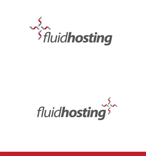Logo Design by JoyDesigns for Fluid Hosting LLC | Design: #1450241