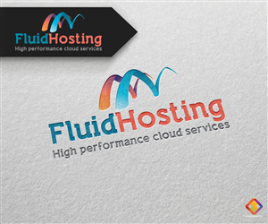 Diseño de Logo por LuisFaus para Fluid Hosting LLC | Diseño: #1442904
