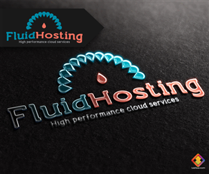 Diseño de Logo por LuisFaus para Fluid Hosting LLC | Diseño: #1447428