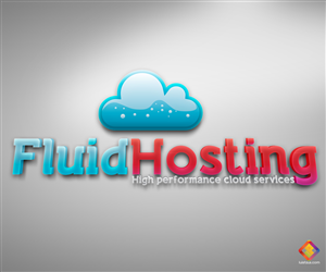 Diseño de Logo por LuisFaus para Fluid Hosting LLC | Diseño: #1468218