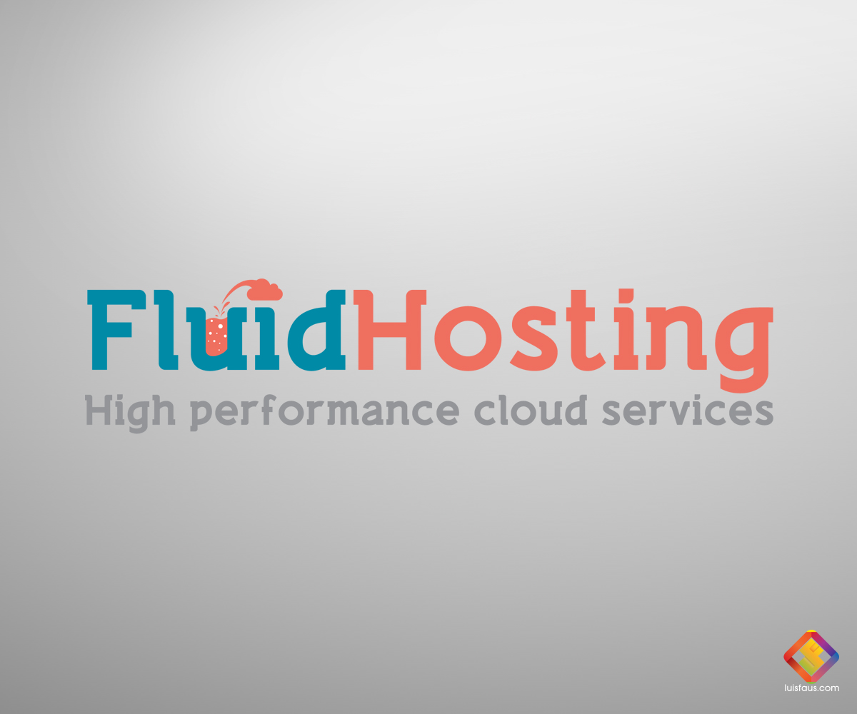 Logo Design by LuisFaus for Fluid Hosting LLC | Design #1546148