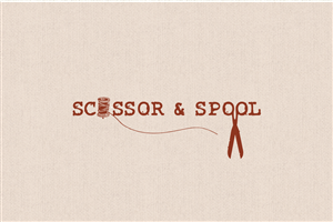 Scissor & Spool | Logo Design by DicéArt