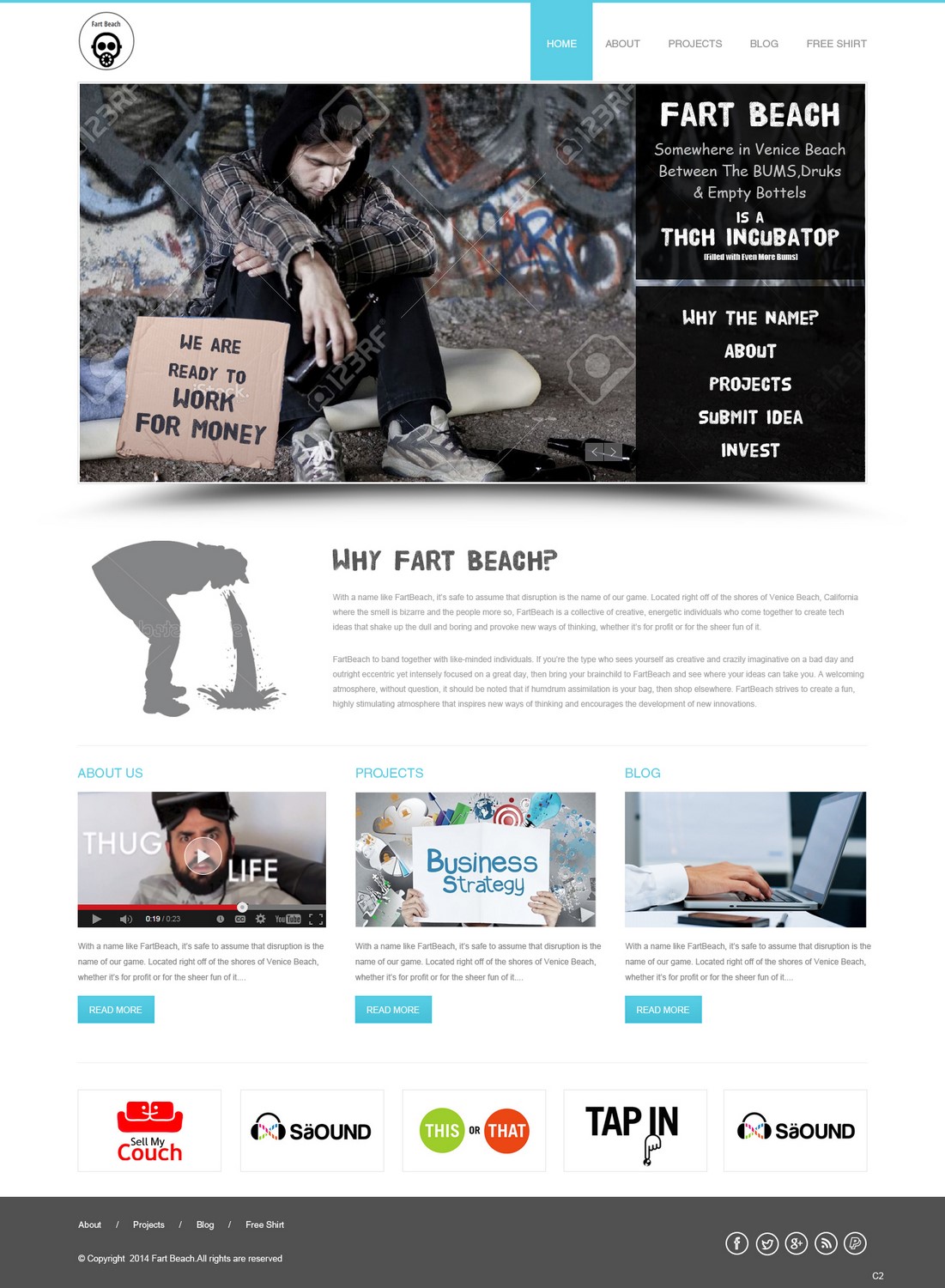 Web Design by pb for FountainheadME.com | Design #5164922