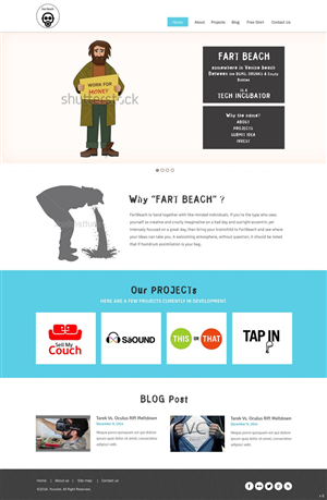 Web Design by pb for FountainheadME.com | Design: #5164925