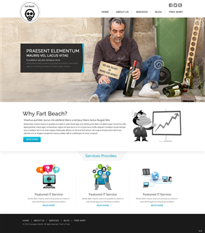 Web Design by pb for FountainheadME.com | Design: #5164938