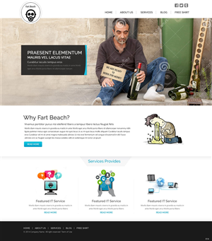 Web Design by pb for FountainheadME.com | Design: #5164940